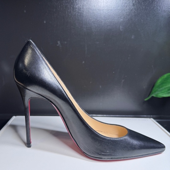 Christian Louboutin Black leather heel - sz 37 - // 7 - Picture 7 of 12